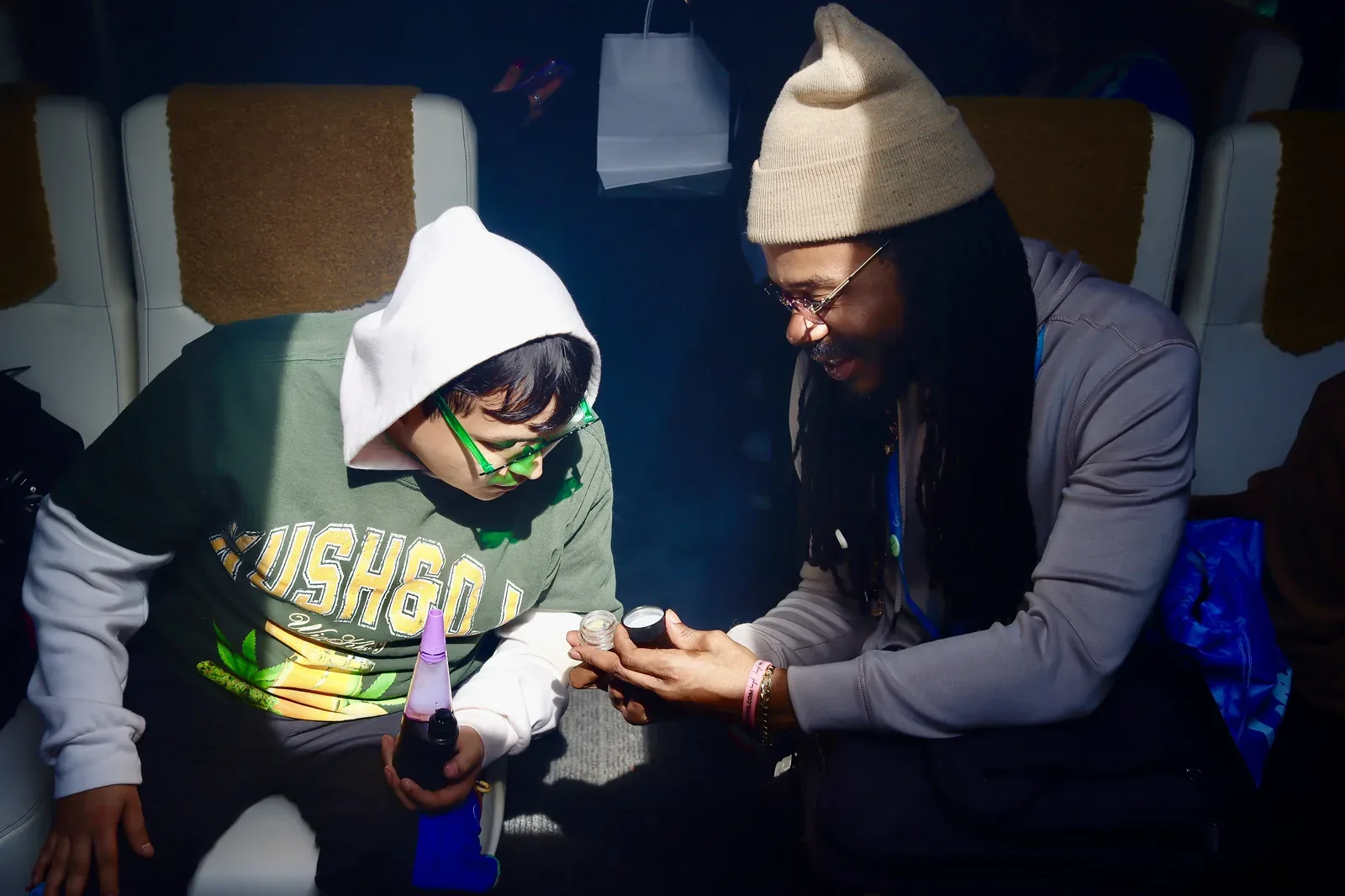 Inside the SESH Bus