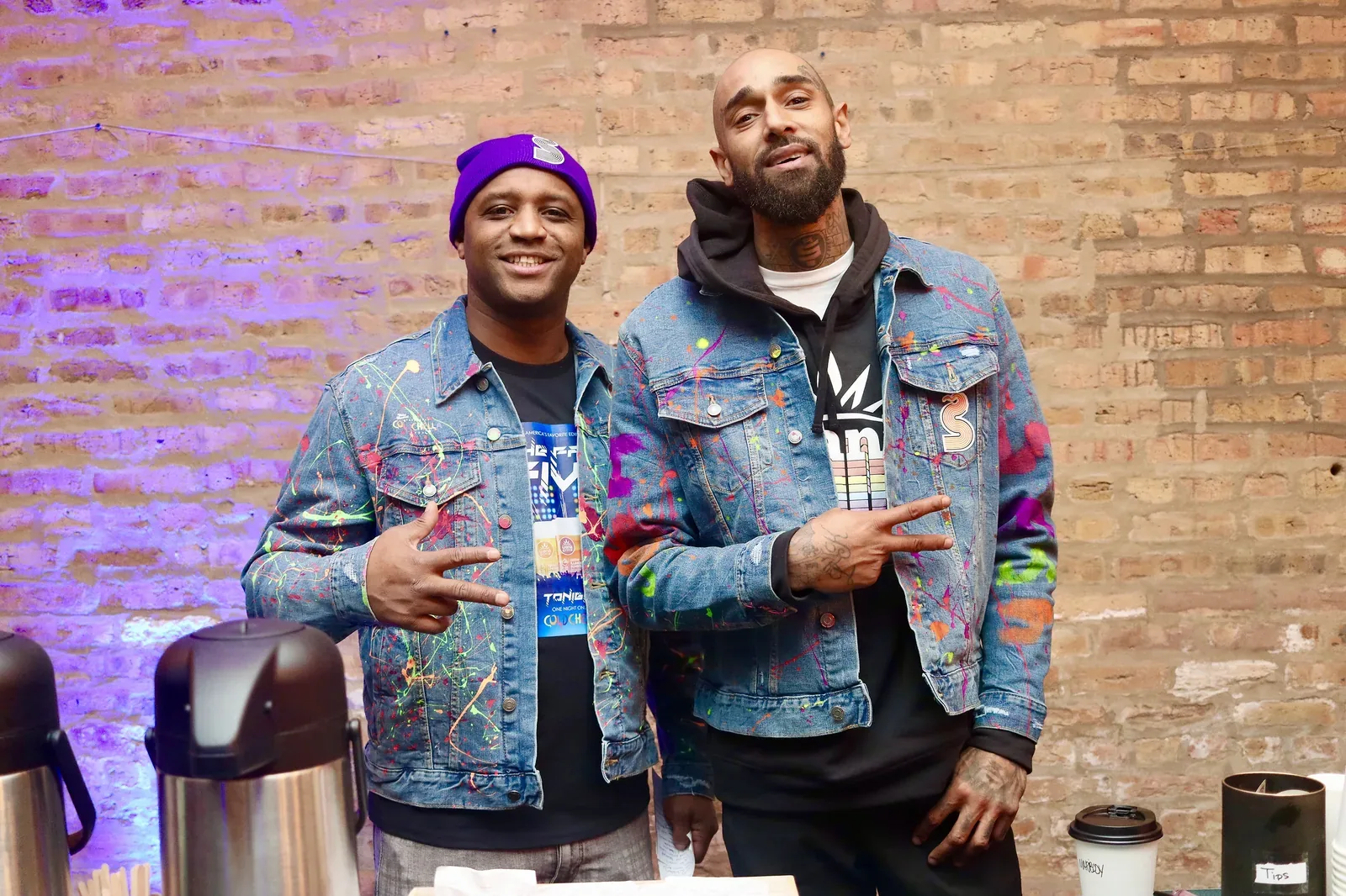 Two SESH reps at a brand activation